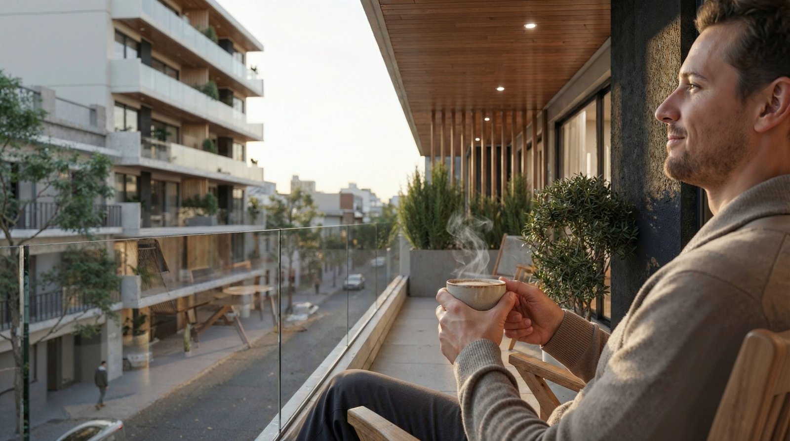 Vista exterior balcón