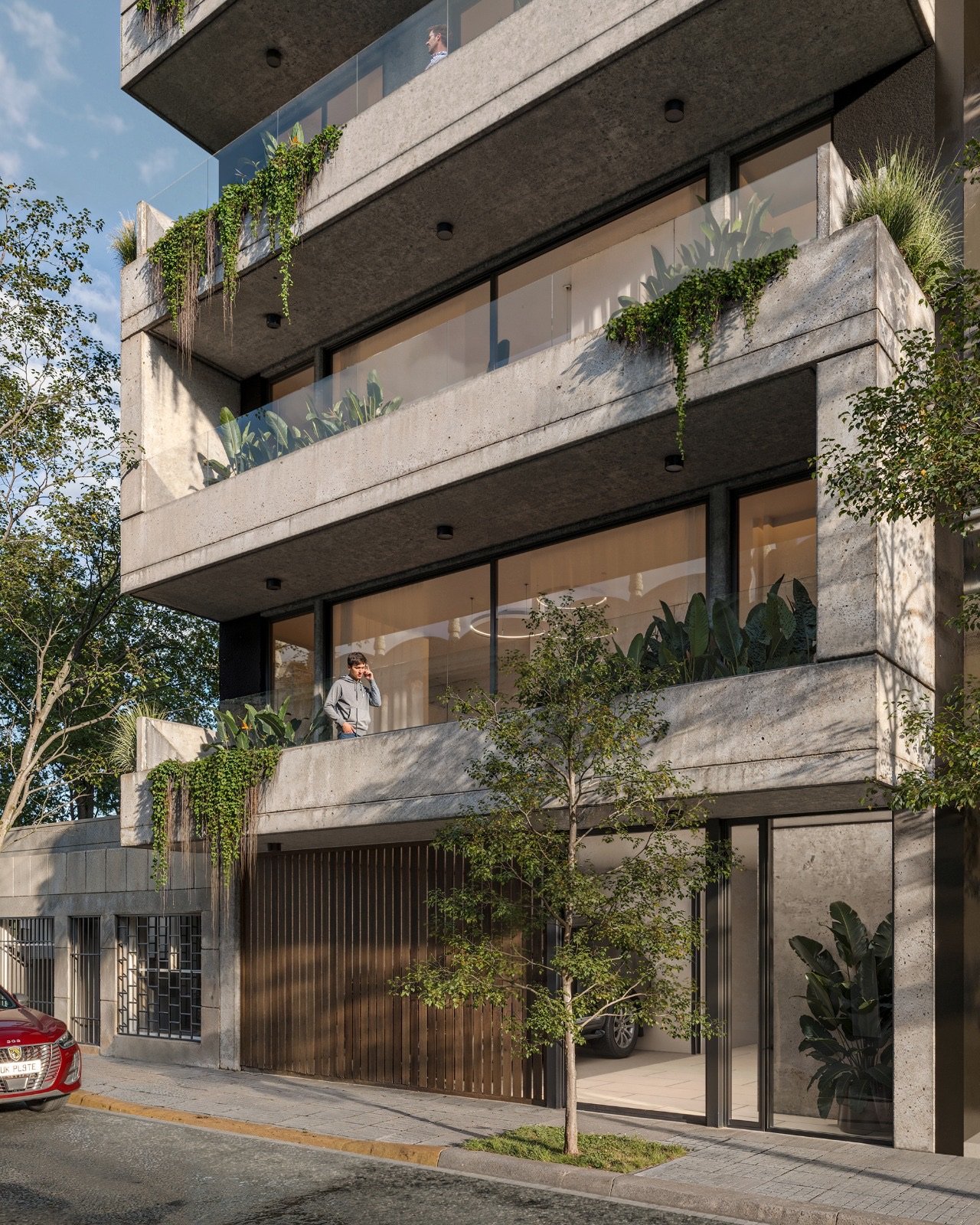 Vista del edificio INSIEME